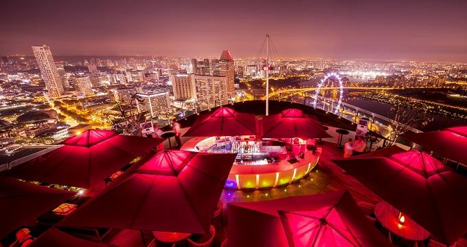 Ku De Ta, отель Marina Bay Sands, Сингапур