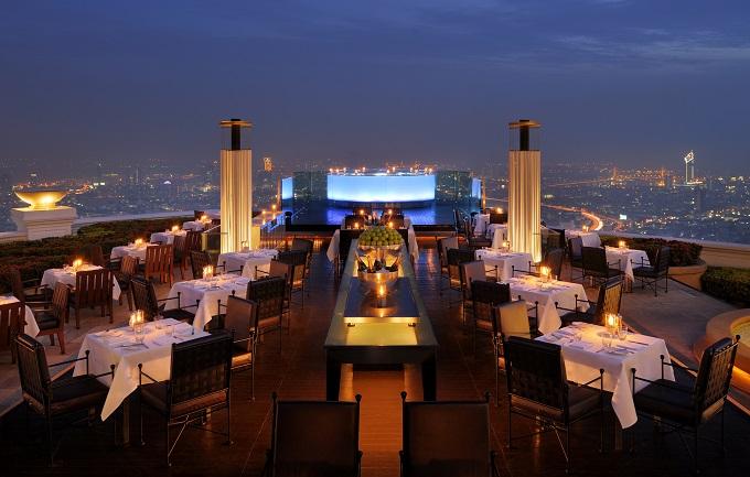 Sirocco Restaurant & Sky Bar, отель Lebua, Бангкок, Таиланд